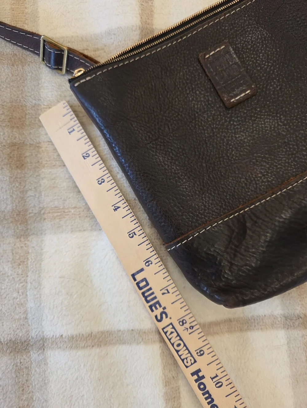 Portland Leather Crossbody Bag - Picture 6 of 12
